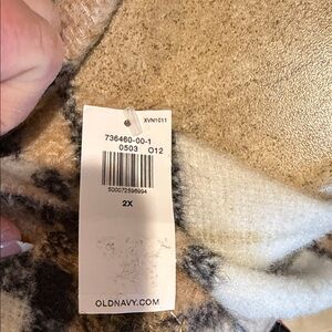 Old Navy Tan and Black Women's Jacket